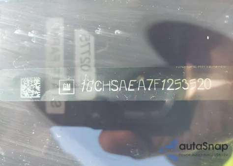 2015 Chevrolet Colorado Wt из США, поврежденный, VIN 1GCHSAEA7F1253520